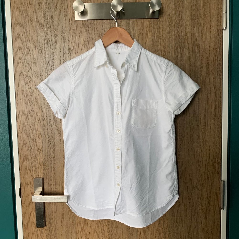 Uniqlo White Button Down